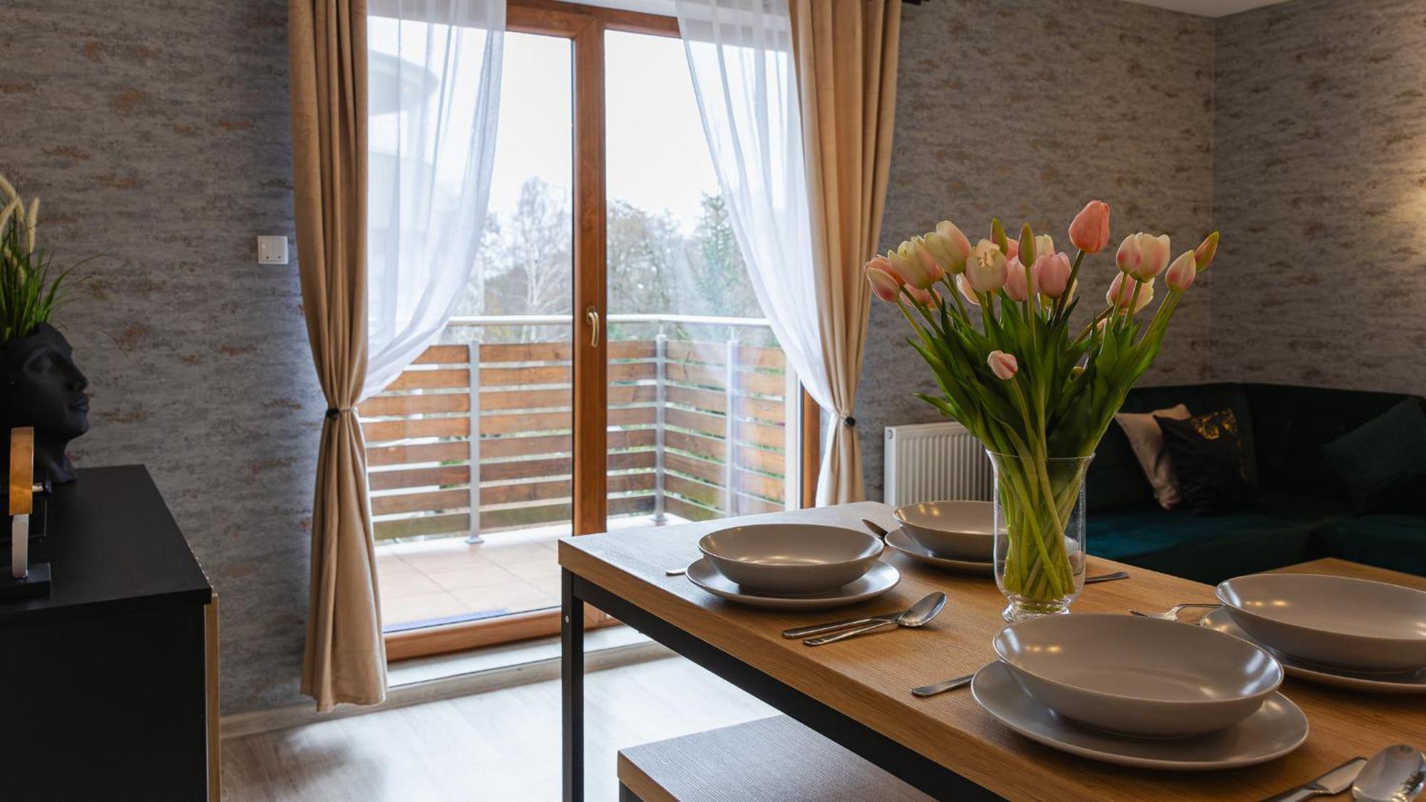 Apartamenty Sun & Snow Wczasowa W Sasiedztwie Lasu I Morza Устка Екстериор снимка